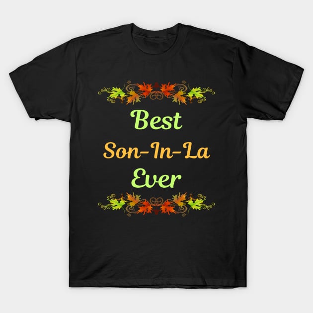 Family Leaf 2 Son-In-Law T-Shirt by blakelan128